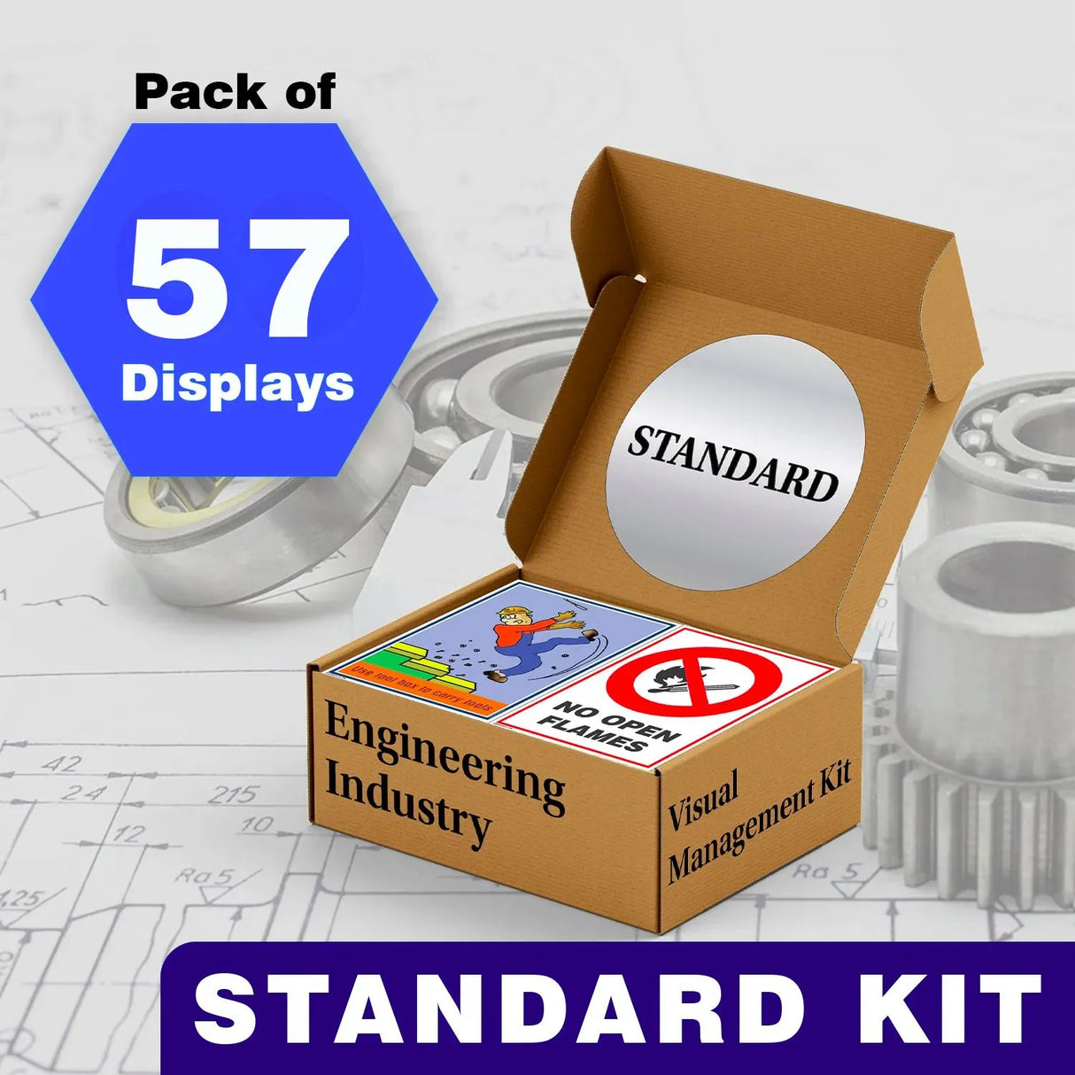 Standard Kit - Engineering Industry Visual Management Kit