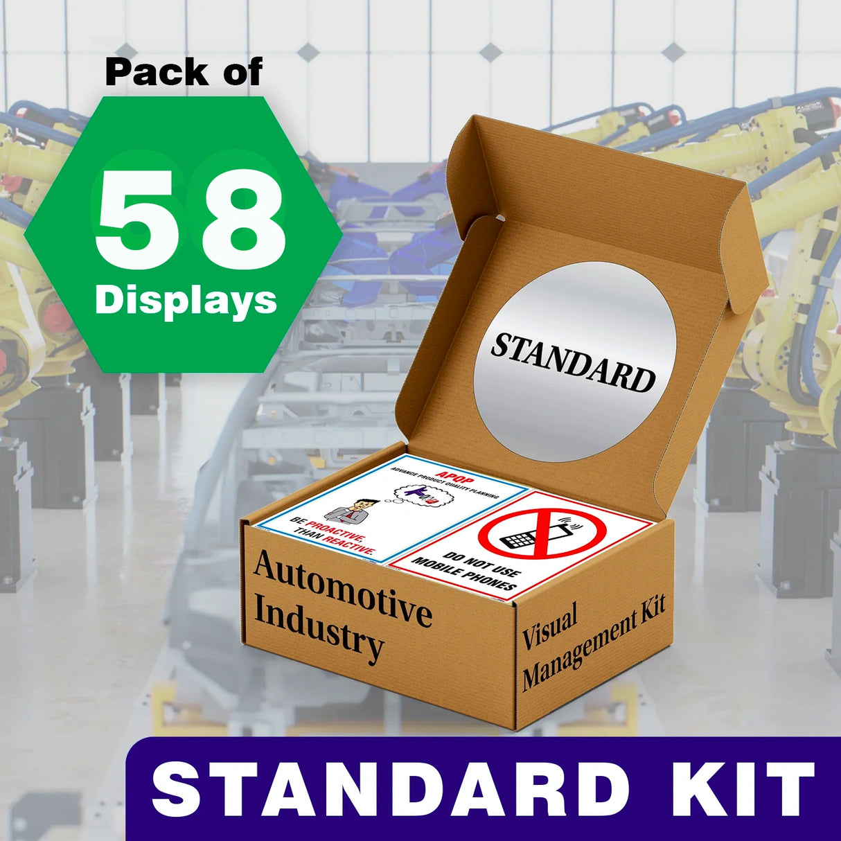 Standard Kit - Automotive Industry Visual Management Kit