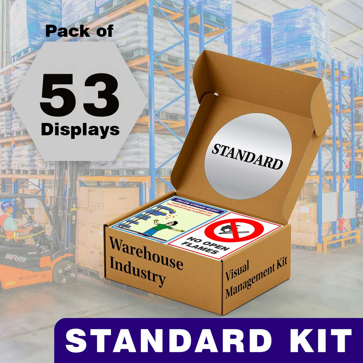 Standard Kit - Warehouse Industry Visual Management Kit