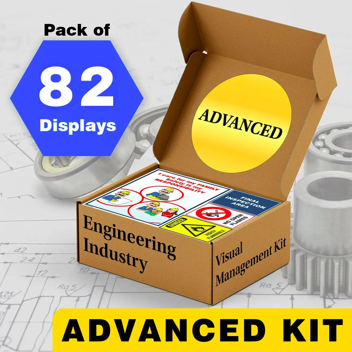 Advanced Kit - Engineering Industry Visual Management Kit
