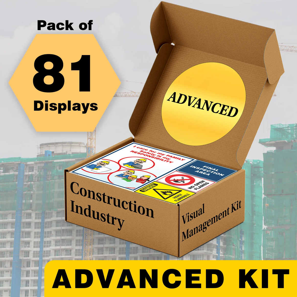 Advanced Kit - Construction Industry Visual Management Kit