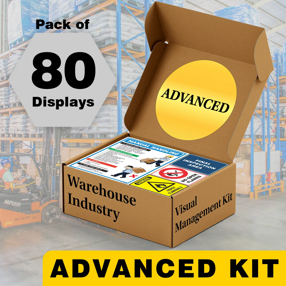 Advanced Kit - Warehouse Industry Visual Management Kit