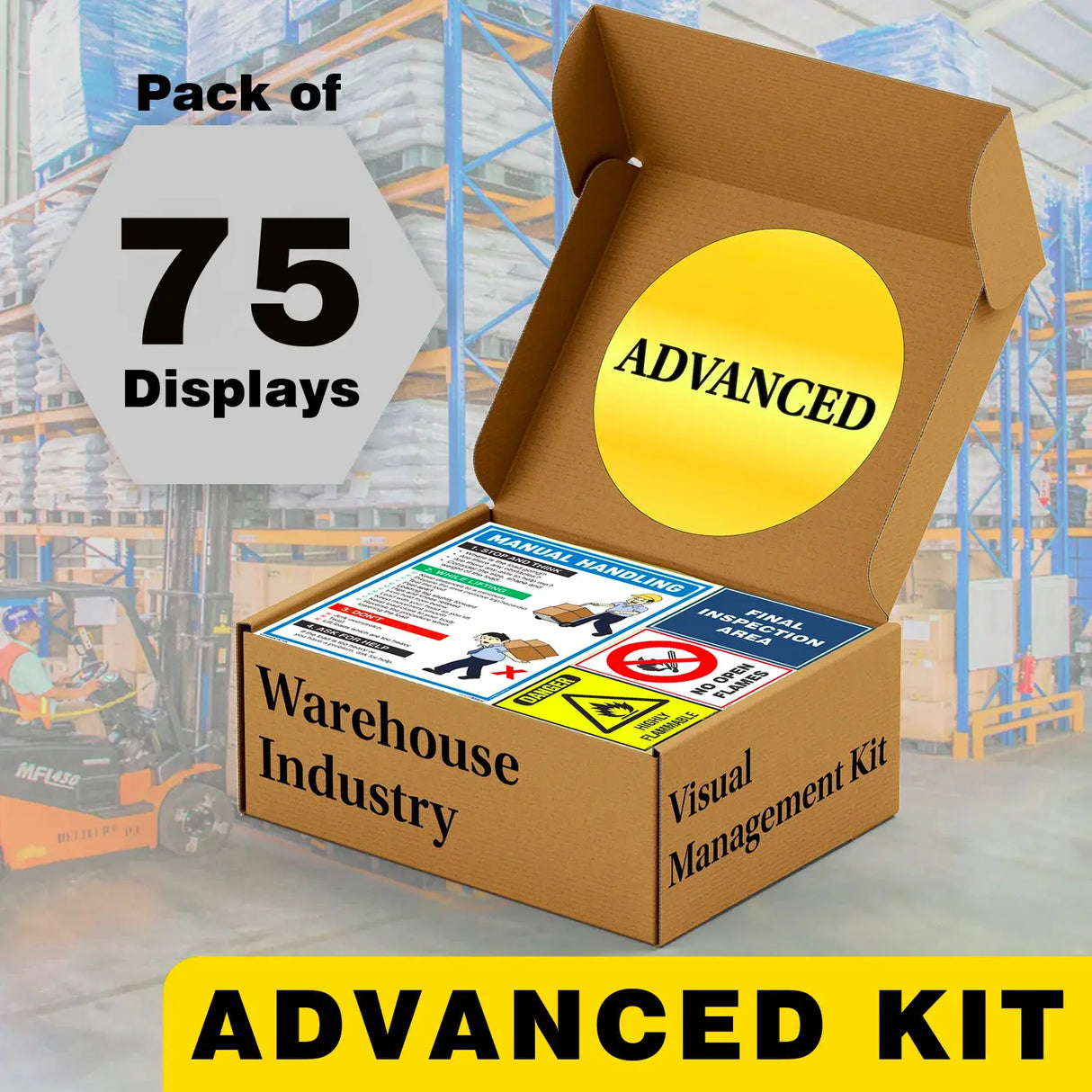 Advanced Kit - Warehouse Industry Visual Management Kit