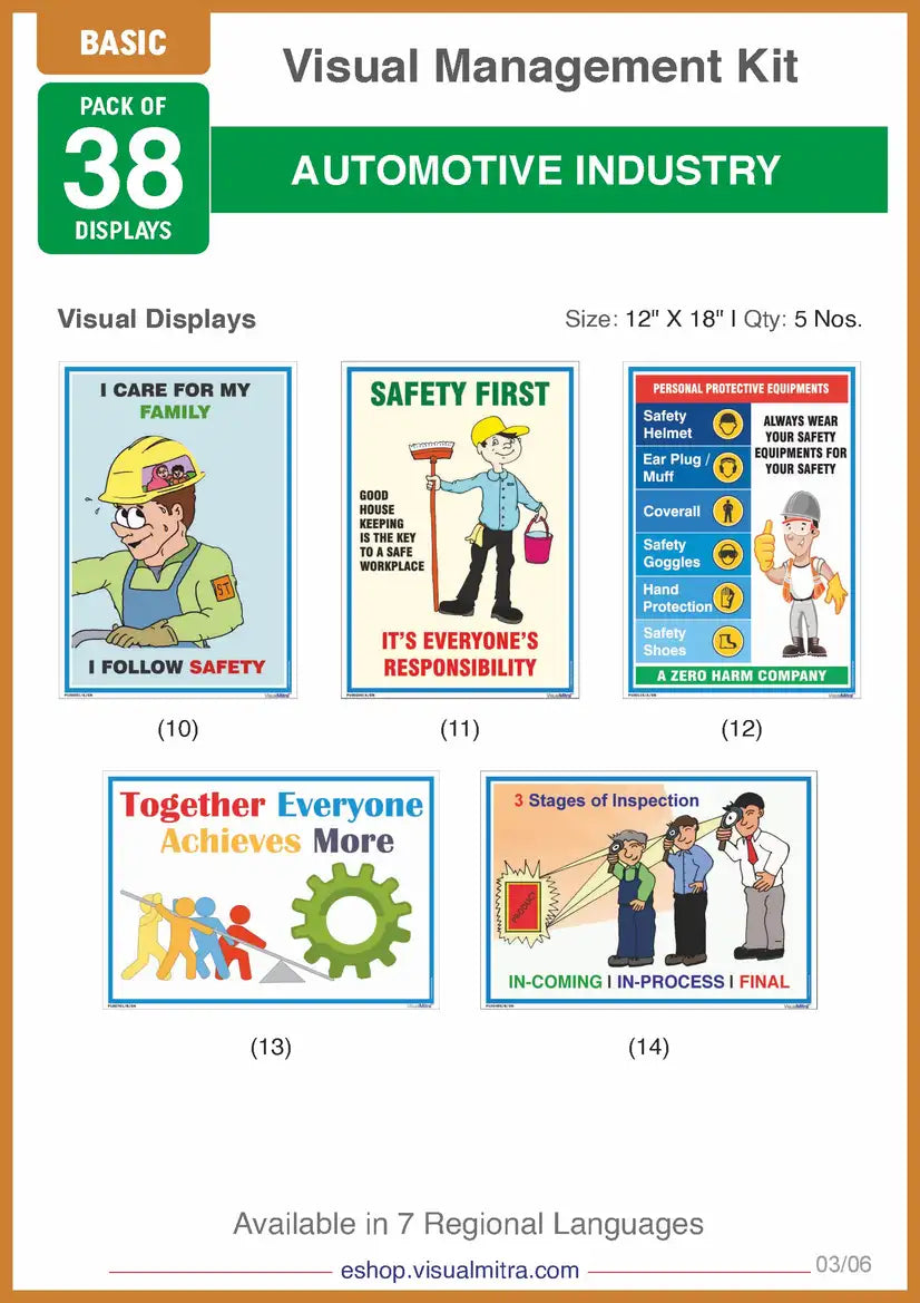 Basic Kit - Automotive Industry Visual Management Kit