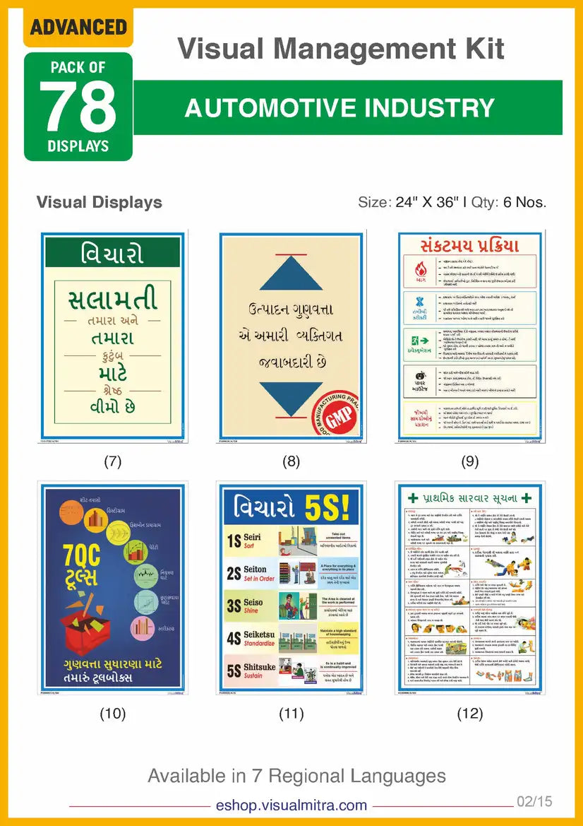 Advanced Kit - Automotive Industry Visual Management Kit