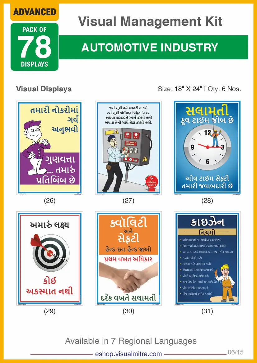 Advanced Kit - Automotive Industry Visual Management Kit