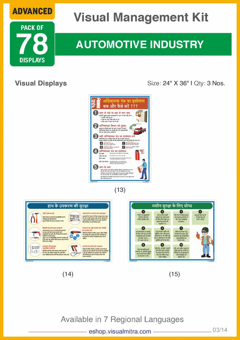 Advanced Kit - Automotive Industry Visual Management Kit