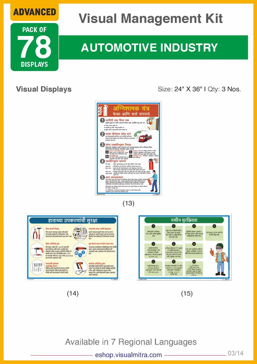 Advanced Kit - Automotive Industry Visual Management Kit