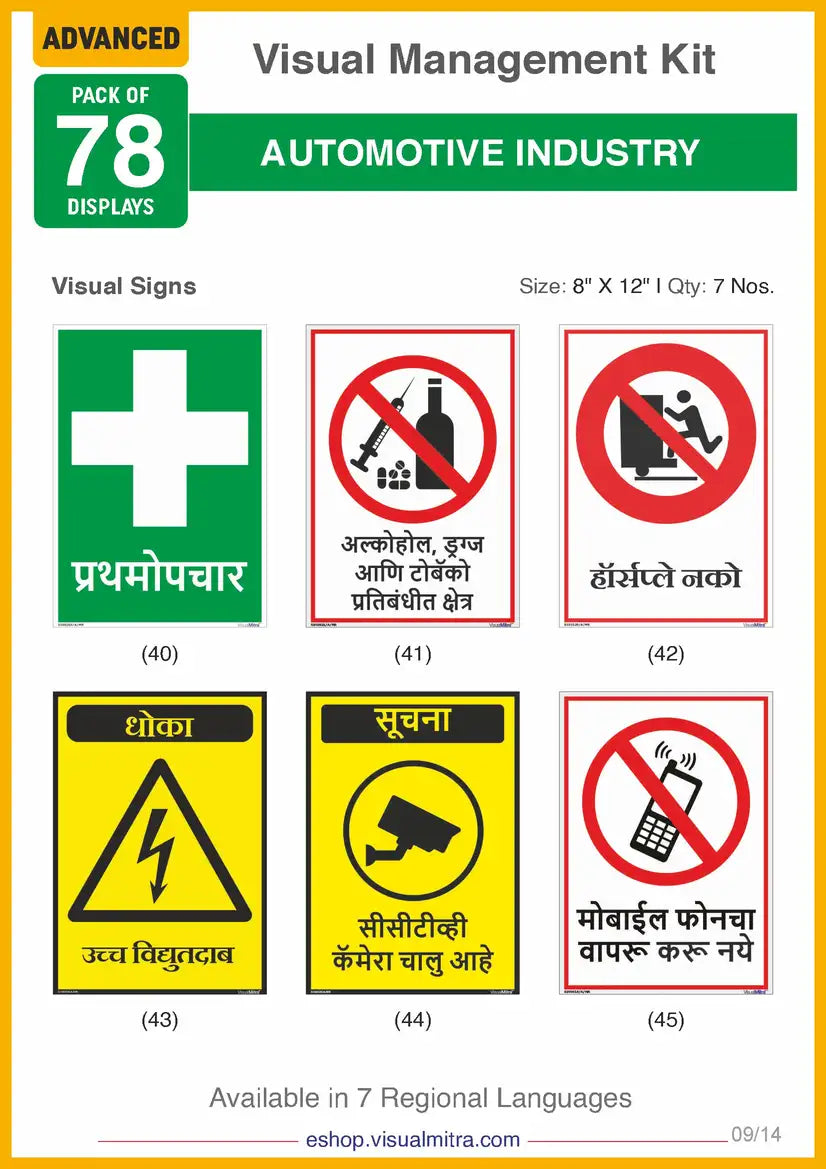 Advanced Kit - Automotive Industry Visual Management Kit