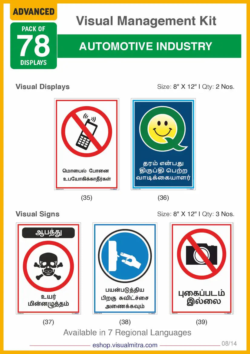 Advanced Kit - Automotive Industry Visual Management Kit