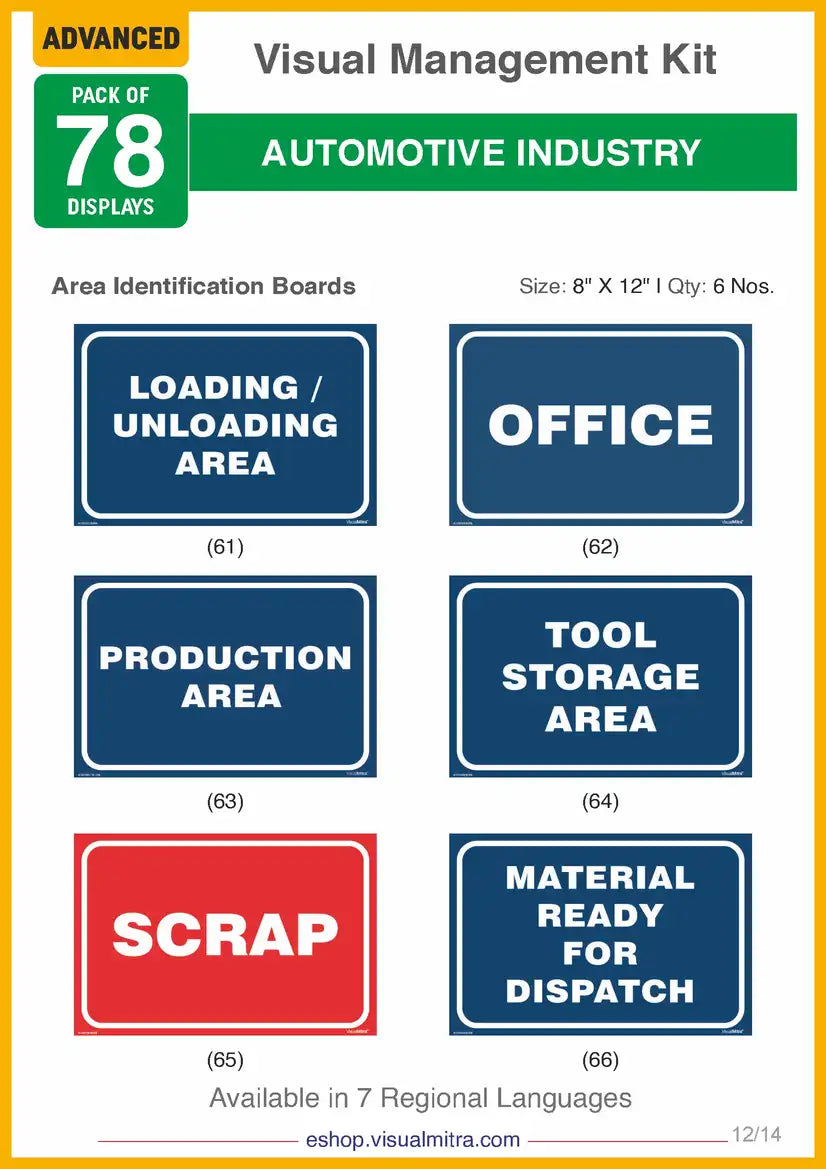Advanced Kit - Automotive Industry Visual Management Kit