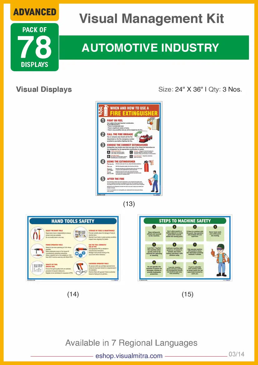 Advanced Kit - Automotive Industry Visual Management Kit