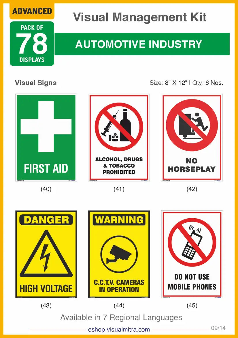 Advanced Kit - Automotive Industry Visual Management Kit