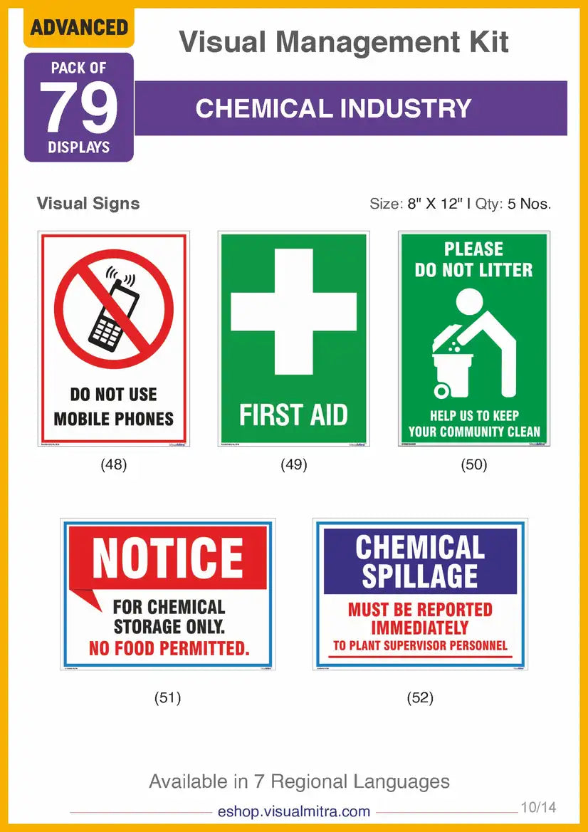 Advanced Kit - Chemical Industry Visual Management Kit