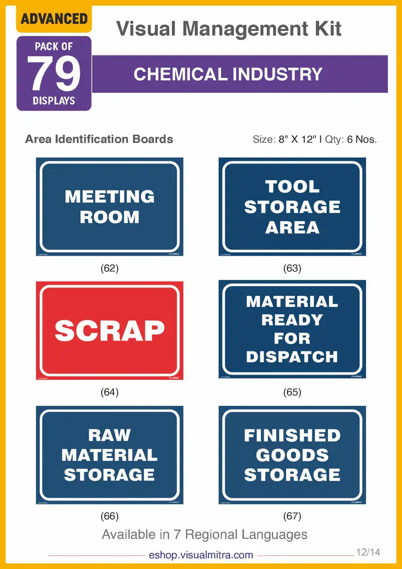 Advanced Kit - Chemical Industry Visual Management Kit