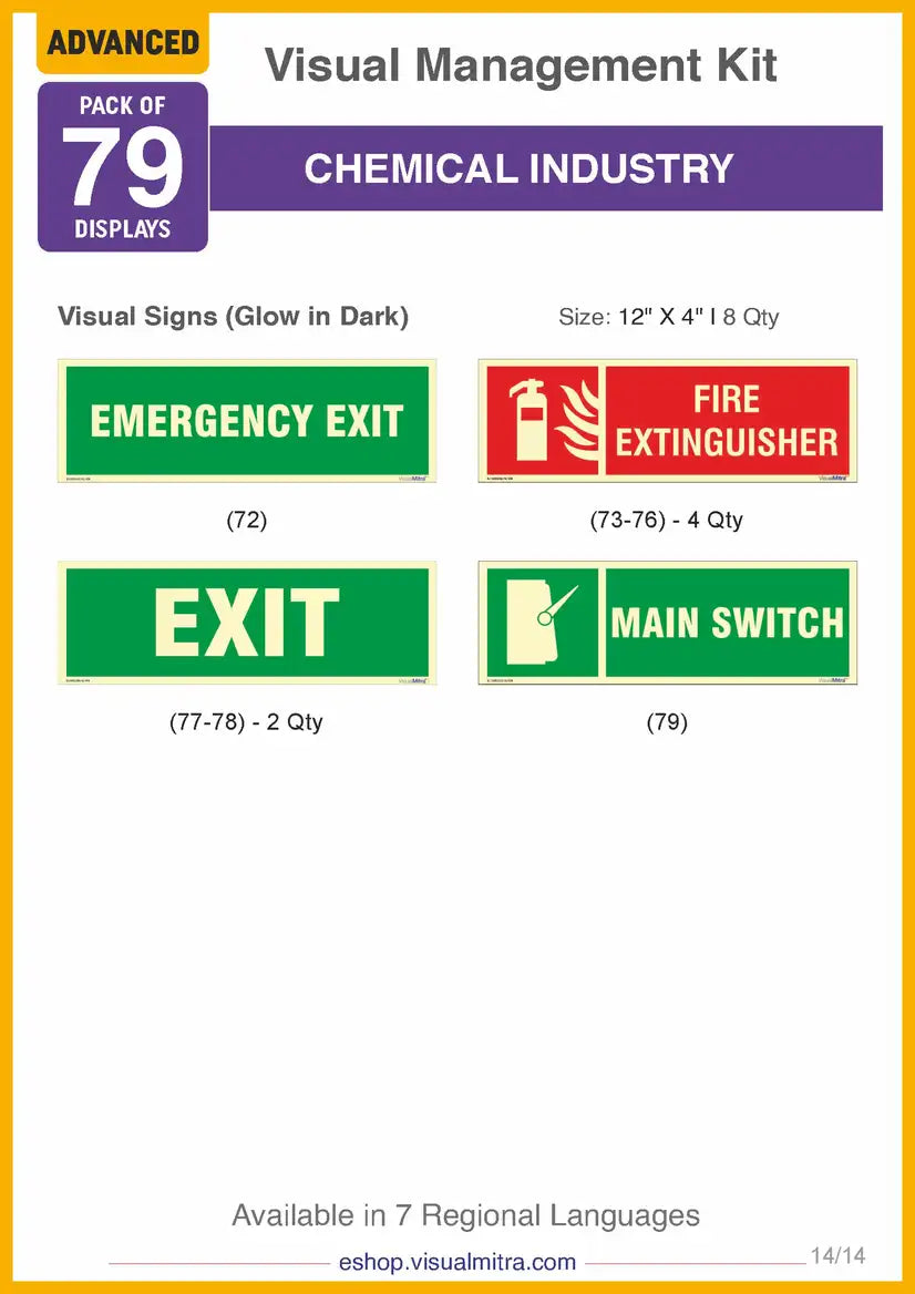 Advanced Kit - Chemical Industry Visual Management Kit