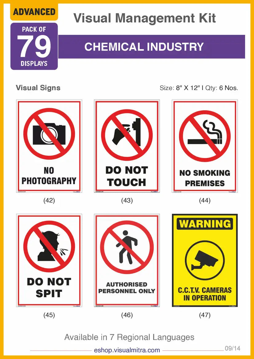 Advanced Kit - Chemical Industry Visual Management Kit