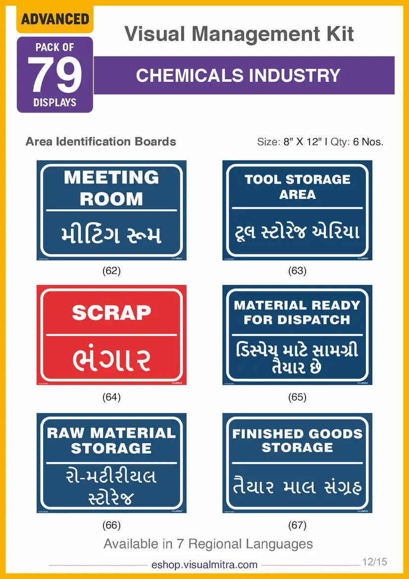 Advanced Kit - Chemical Industry Visual Management Kit