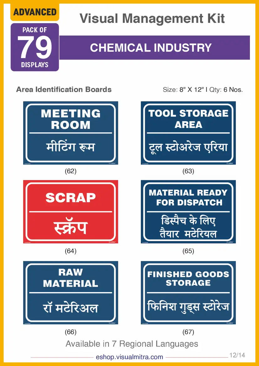 Advanced Kit - Chemical Industry Visual Management Kit
