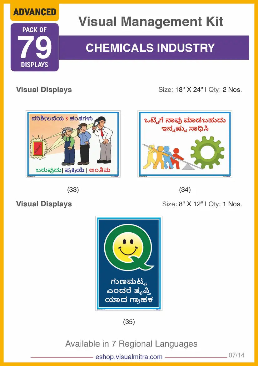 Advanced Kit - Chemical Industry Visual Management Kit