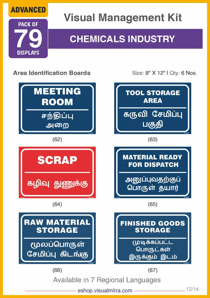 Advanced Kit - Chemical Industry Visual Management Kit
