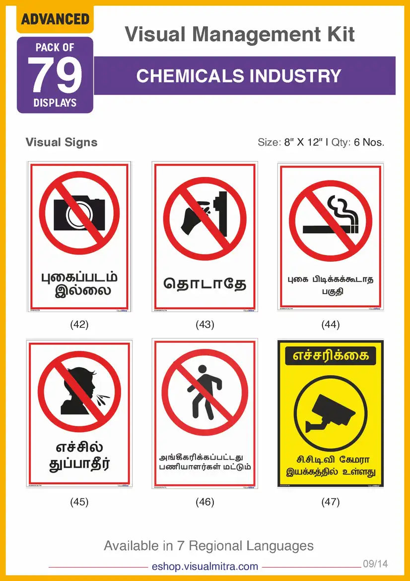 Advanced Kit - Chemical Industry Visual Management Kit
