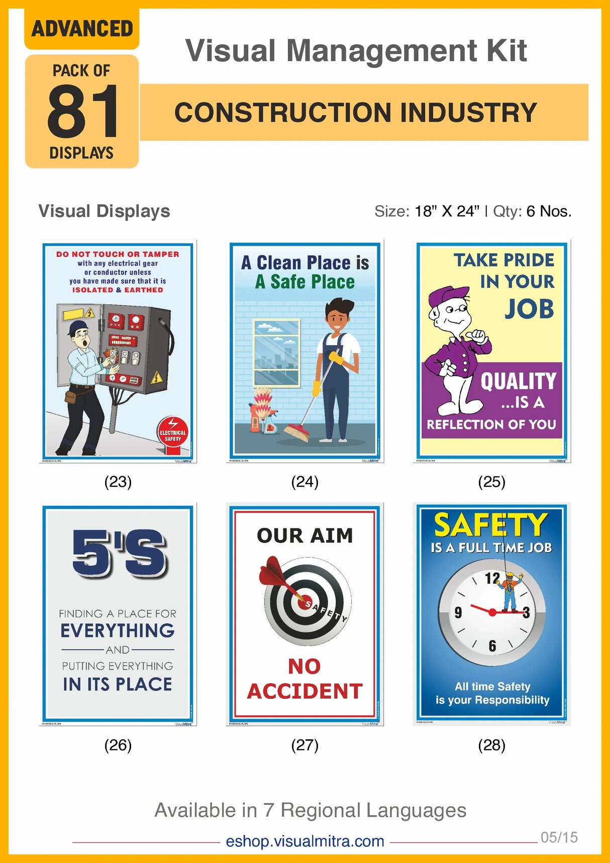 Advanced Kit - Construction Industry Visual Management Kit