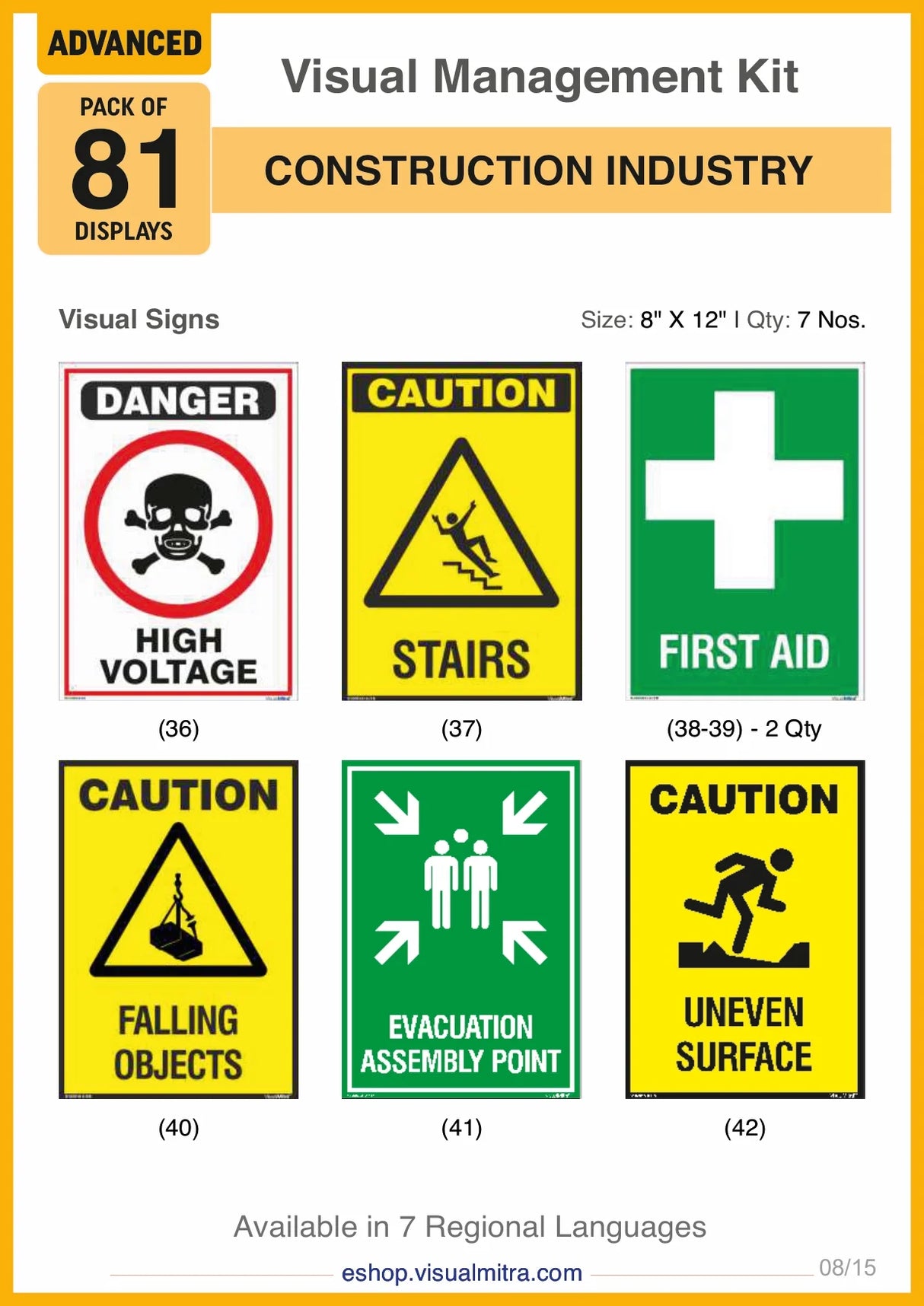 Advanced Kit - Construction Industry Visual Management Kit