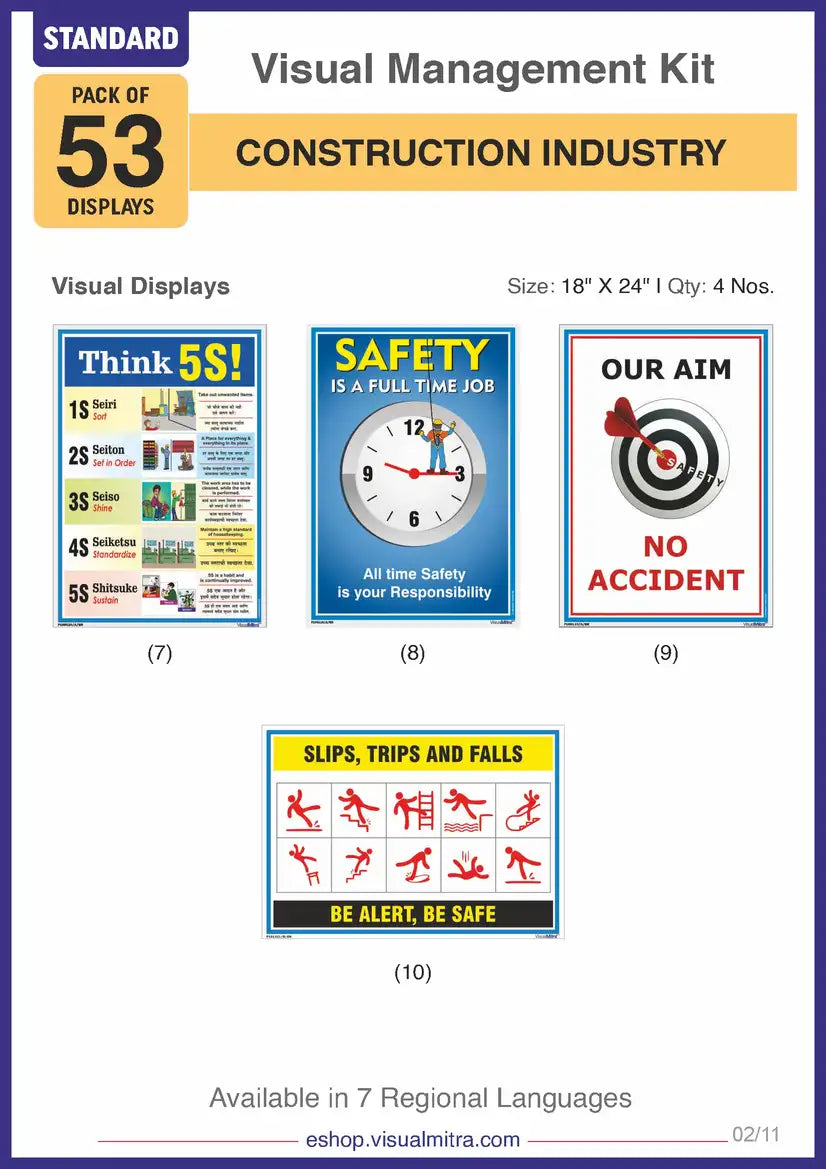 Standard Kit - Construction Industry Visual Management Kit