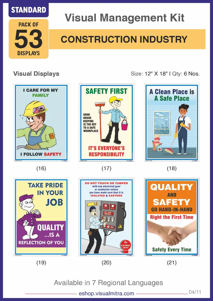 Standard Kit - Construction Industry Visual Management Kit