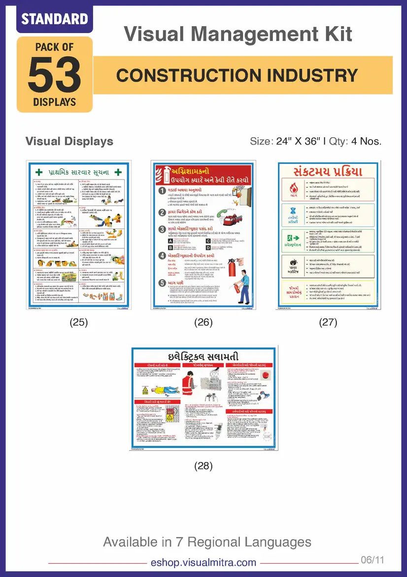 Standard Kit - Construction Industry Visual Management Kit