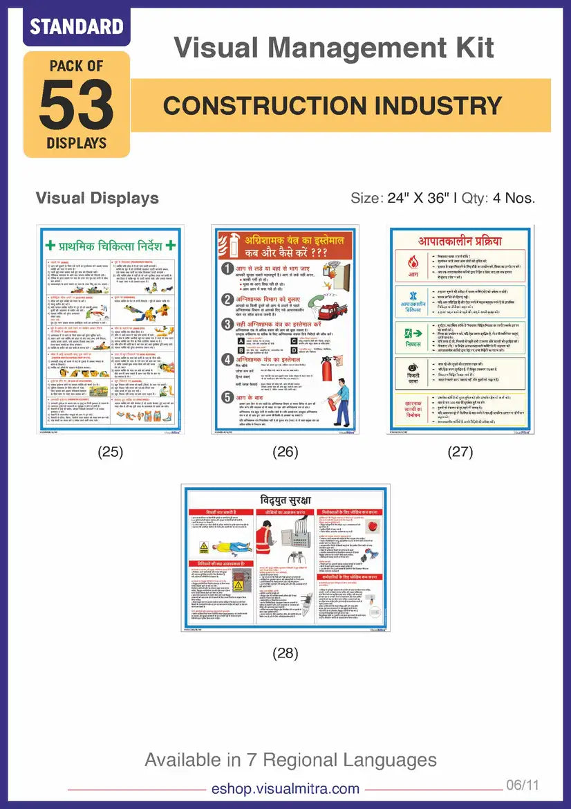 Standard Kit - Construction Industry Visual Management Kit