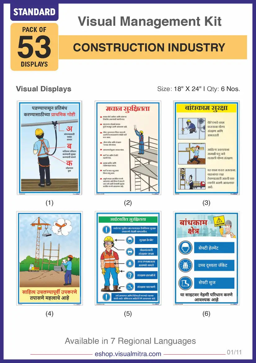Standard Kit - Construction Industry Visual Management Kit