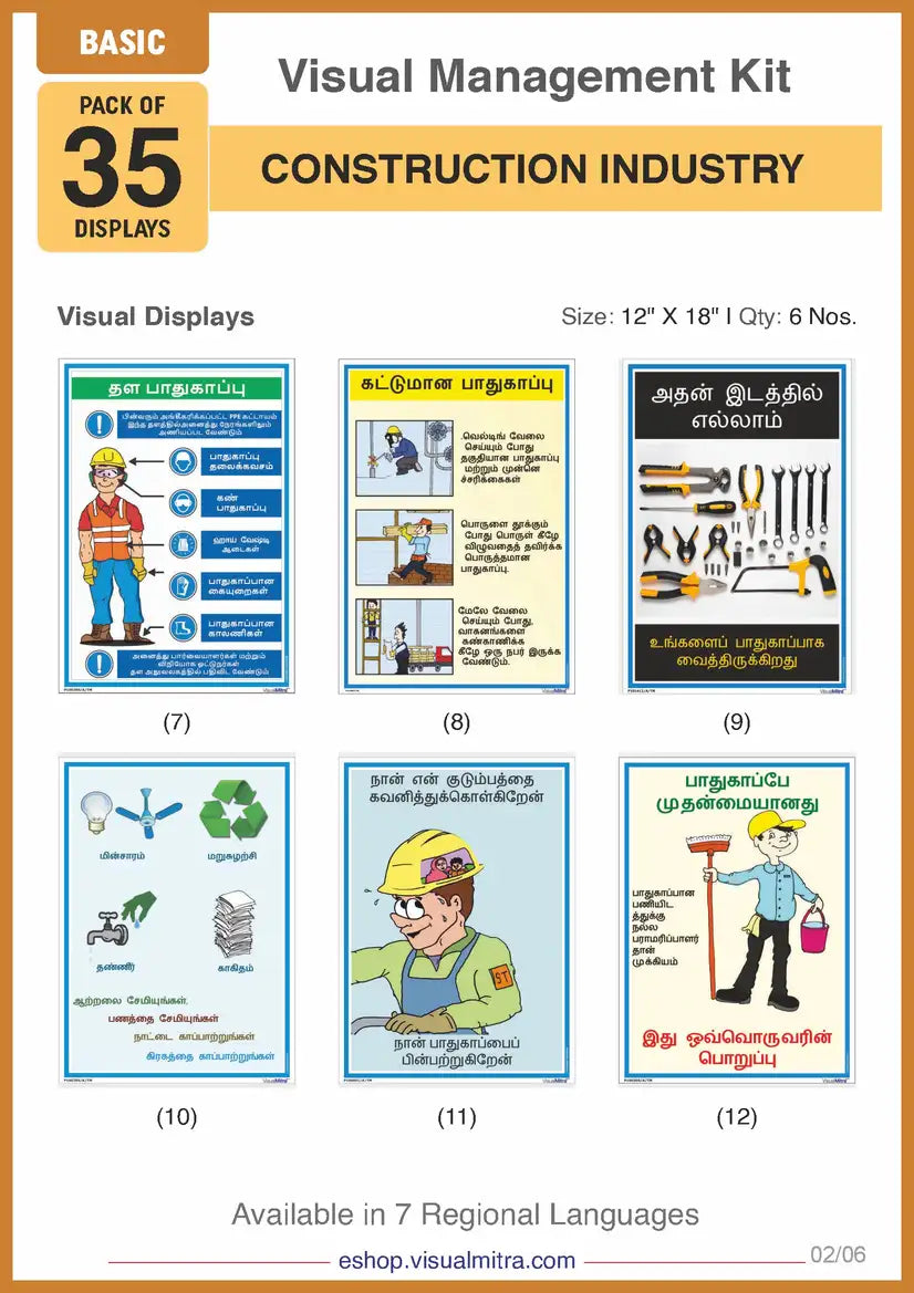 Basic Kit - Construction Industry Visual Management Kit