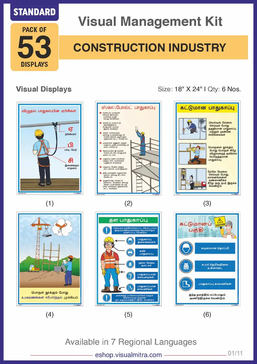 Standard Kit - Construction Industry Visual Management Kit