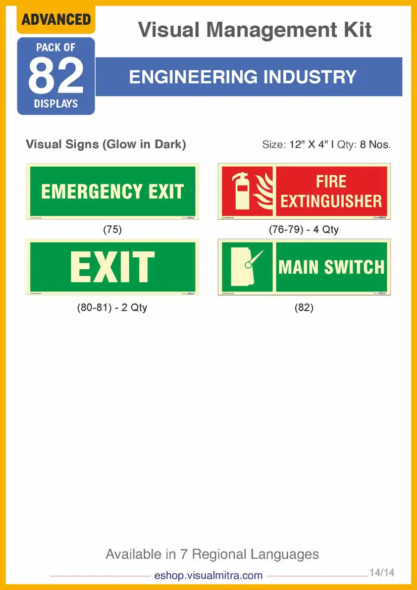 Advanced Kit - Engineering Industry Visual Management Kit