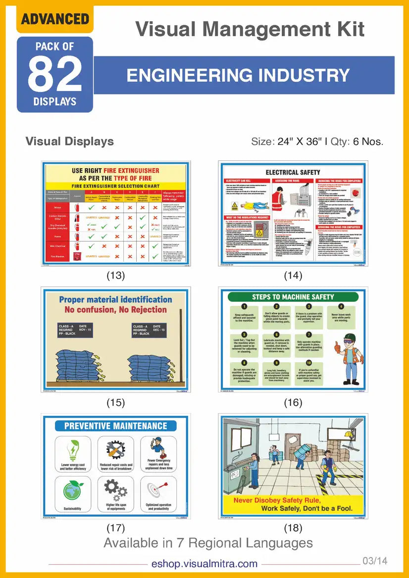 Advanced Kit - Engineering Industry Visual Management Kit