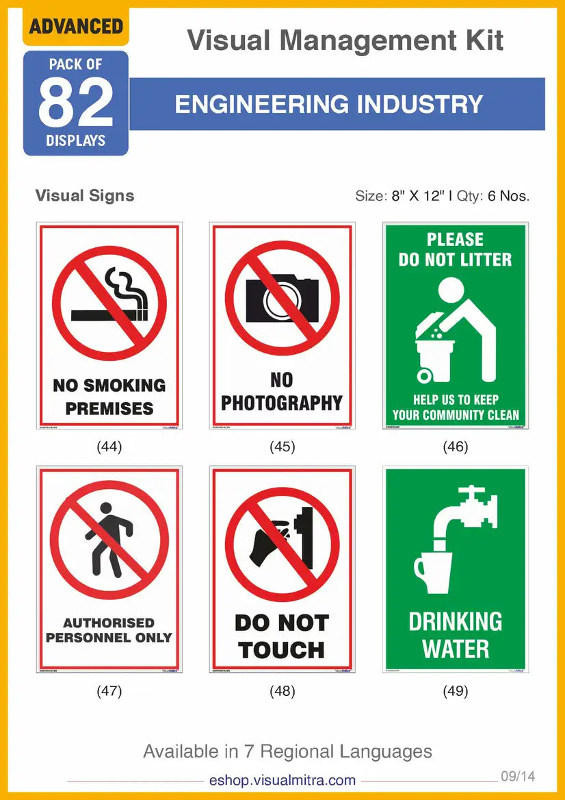 Advanced Kit - Engineering Industry Visual Management Kit