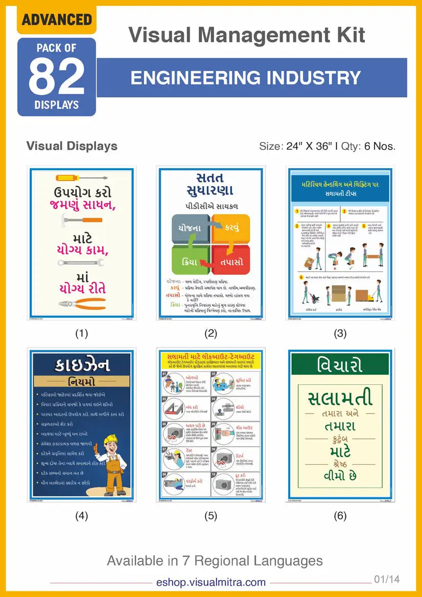 Advanced Kit - Engineering Industry Visual Management Kit