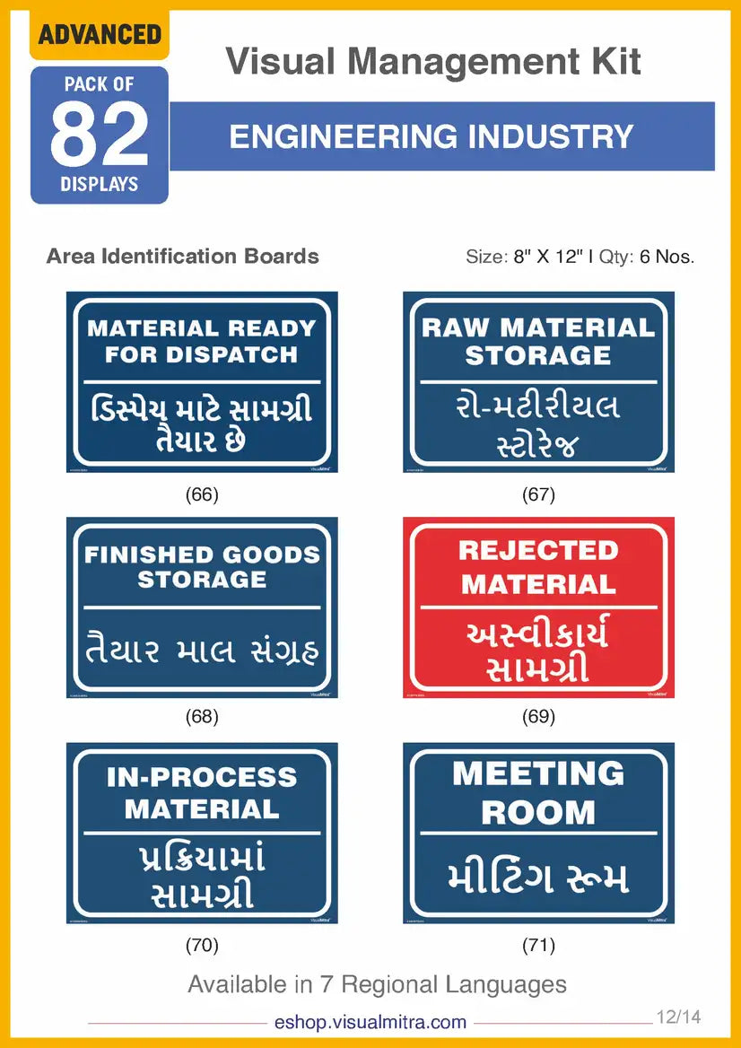 Advanced Kit - Engineering Industry Visual Management Kit