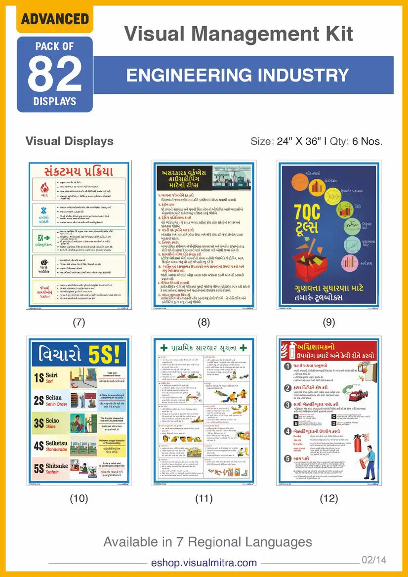 Advanced Kit - Engineering Industry Visual Management Kit