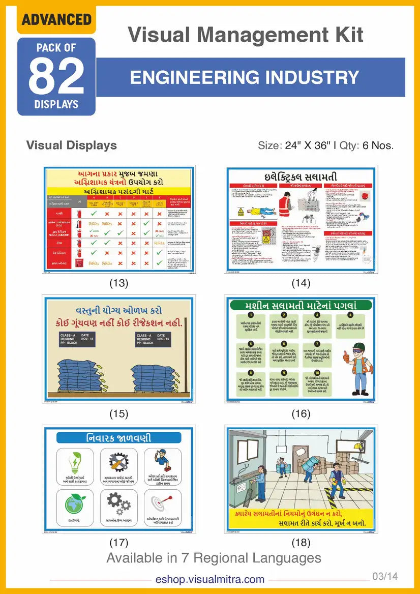 Advanced Kit - Engineering Industry Visual Management Kit