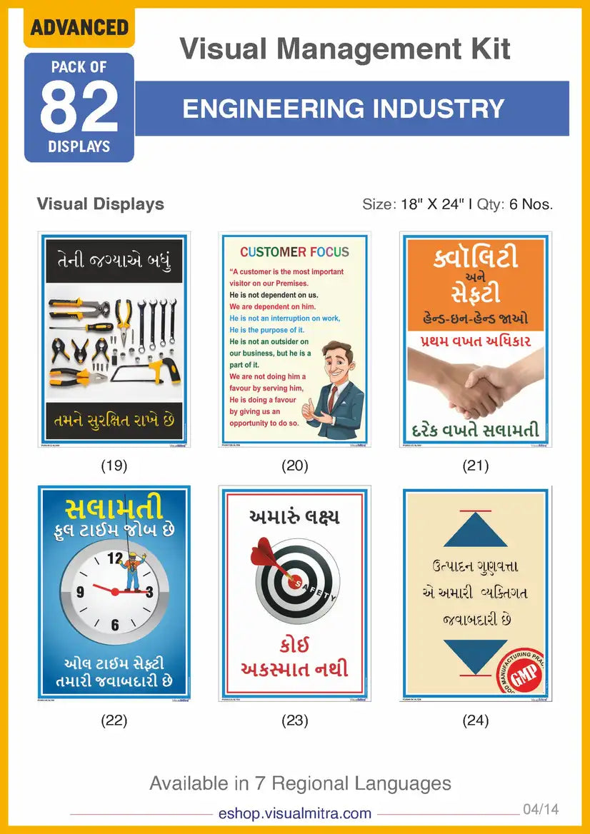 Advanced Kit - Engineering Industry Visual Management Kit