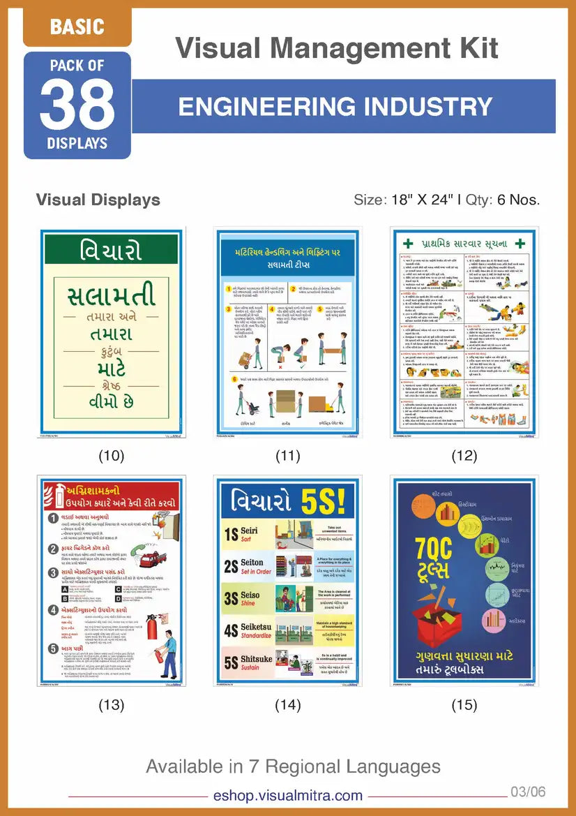 Basic Kit - Engineering Industry Visual Management Kit