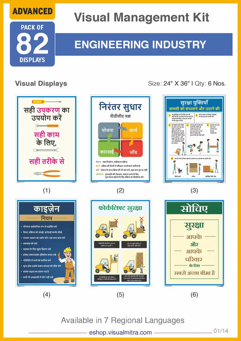 Advanced Kit - Engineering Industry Visual Management Kit