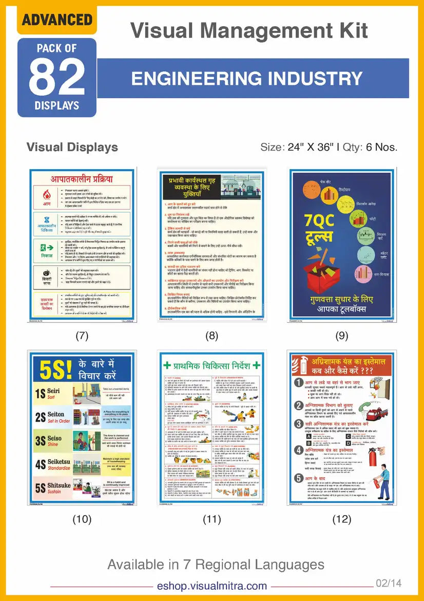 Advanced Kit - Engineering Industry Visual Management Kit