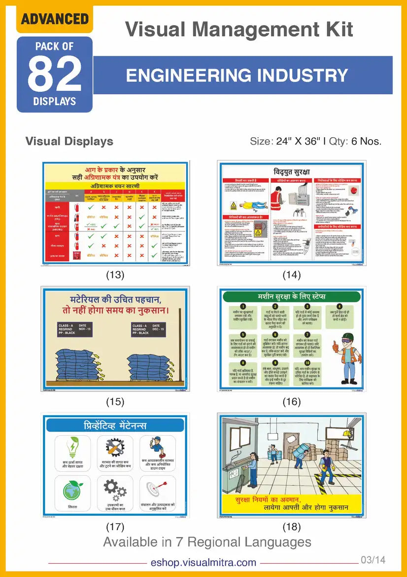 Advanced Kit - Engineering Industry Visual Management Kit