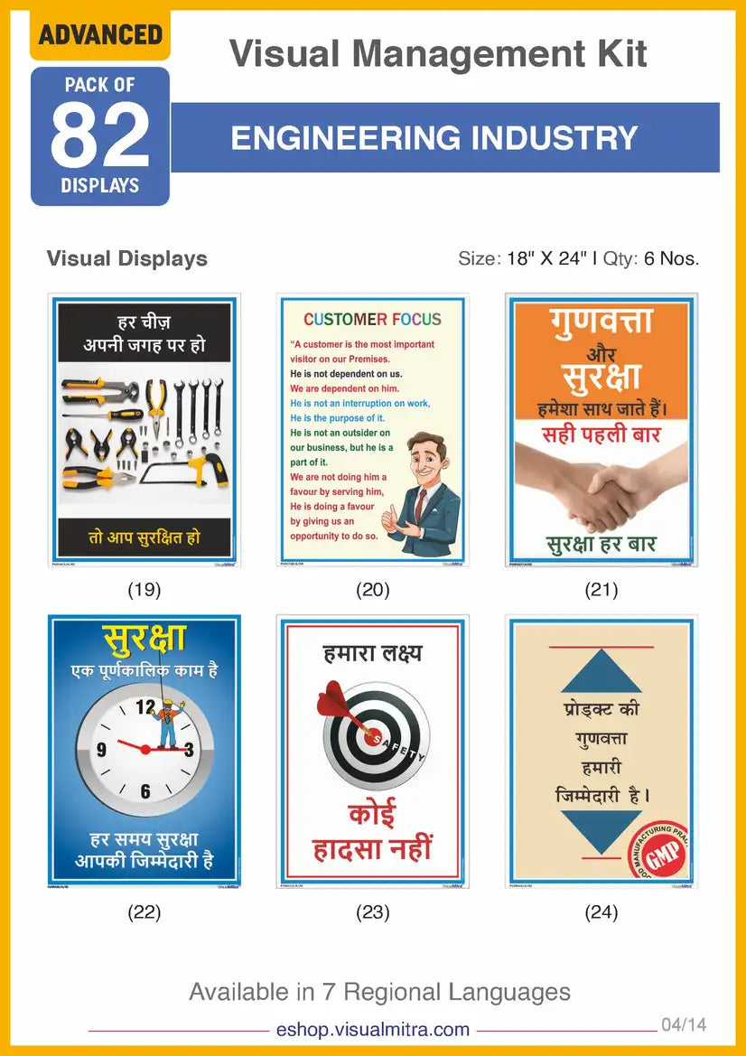 Advanced Kit - Engineering Industry Visual Management Kit