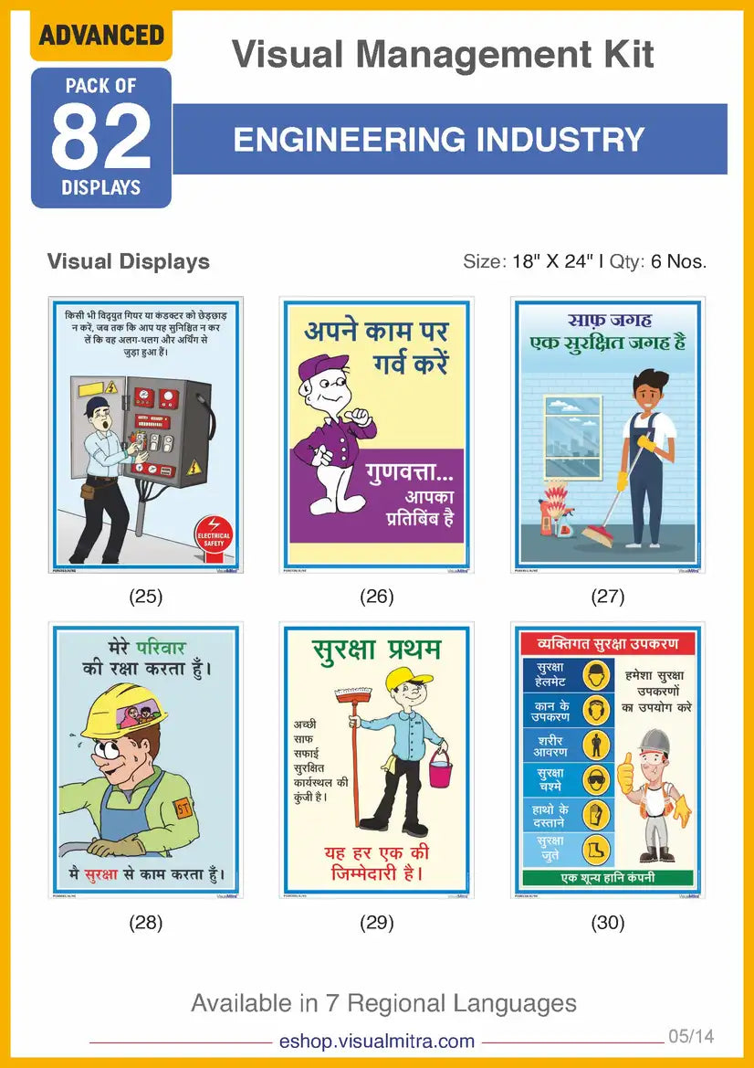 Advanced Kit - Engineering Industry Visual Management Kit