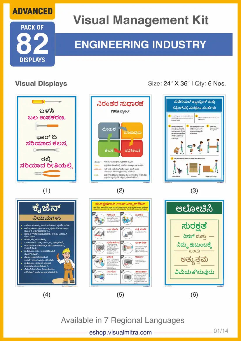 Advanced Kit - Engineering Industry Visual Management Kit